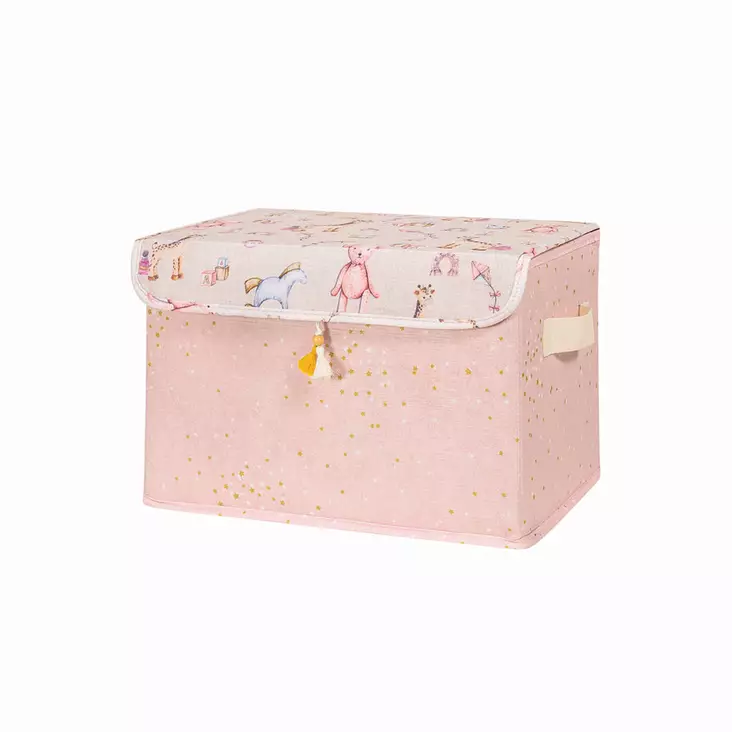 Filtkorg Aberto Design KALS04232 Rosa Polypropen 35x23x24 cm - Förvaringslådor och korgar - 8683743432363 - 1