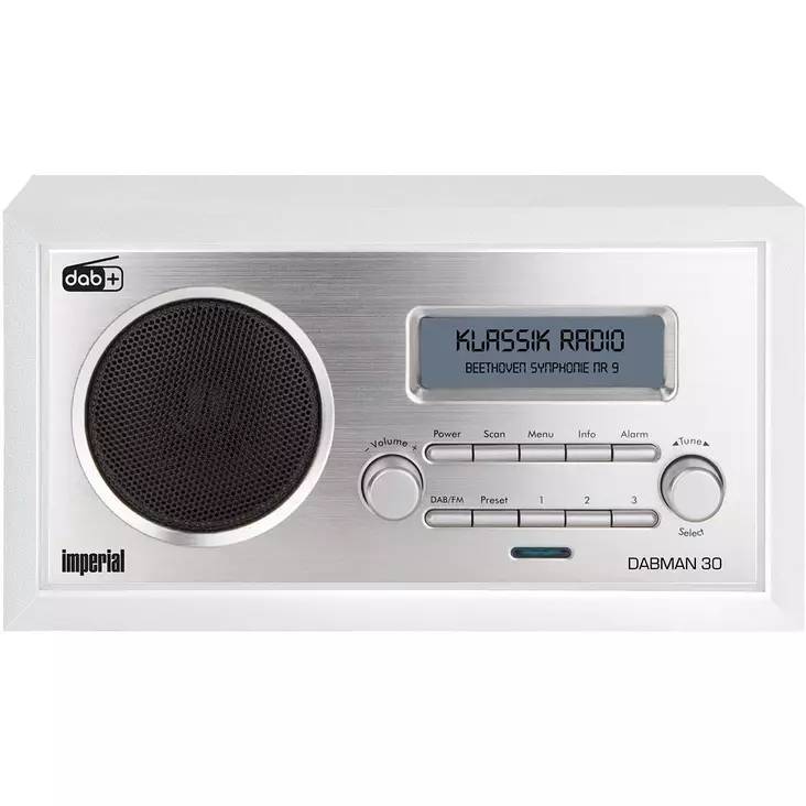 DABMAN 30 DAB+ / FM-radio vit - Radioapparater - 4024035221373 - 10