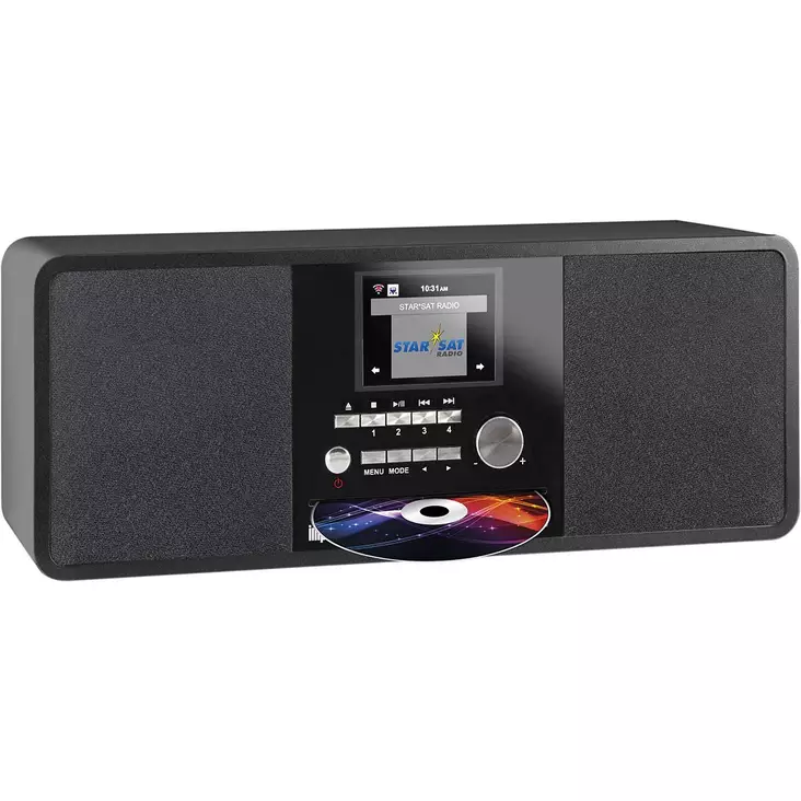 DABMAN i200 CD Multifunktionsradio DAB+ / FM / Internet / Bluetooth Svart - Radioapparater - 4024035222363 - 10
