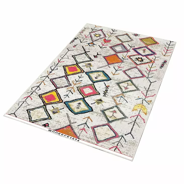 Gångmatta (80 x 150), flerfärgad, 80 x 150 cm, tålig, lättskött - Små mattor och gångmattor - 8683342891813 - 1