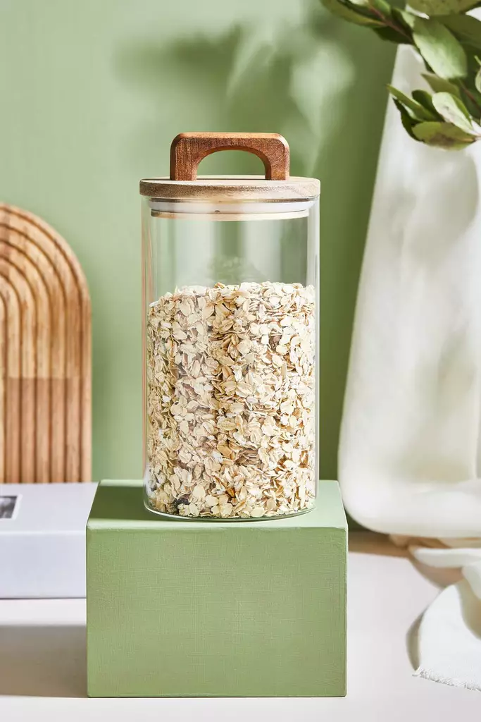 Burkset Hermia Akasya 18 Transparent Glas 2 Delar - Dagliga köksartiklar - 8684283784943 - 1