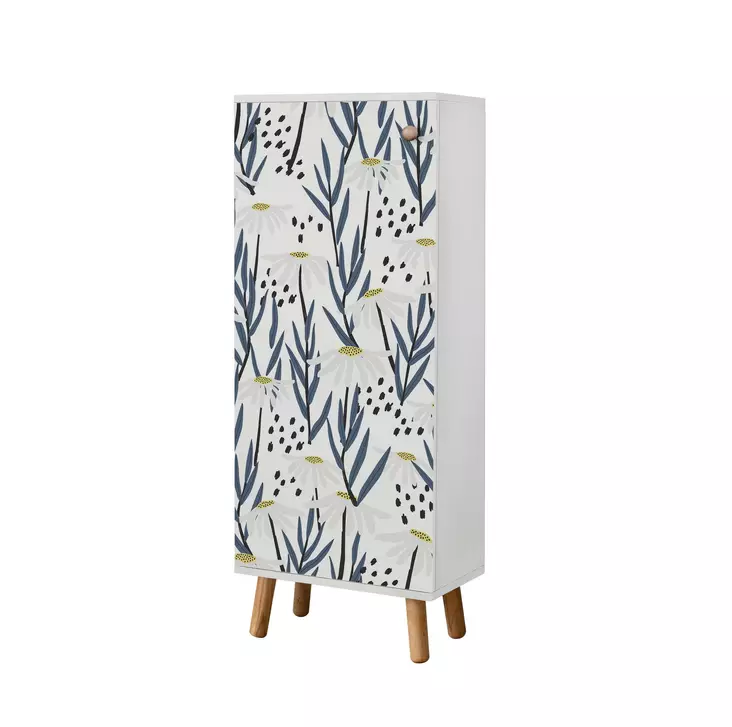 Skoskåp Hanah Home Vegas B 909 Vit Spånskiva 50x135x38 cm - Skoskåp - 8684282305033 - 1