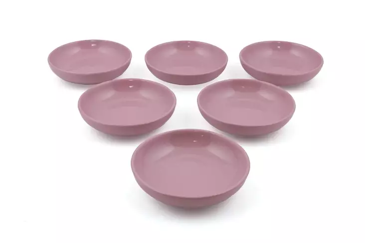 Skål Set Hermia Lila Keramik 6 Delar - Serveringsfat - 8683342394123 - 1