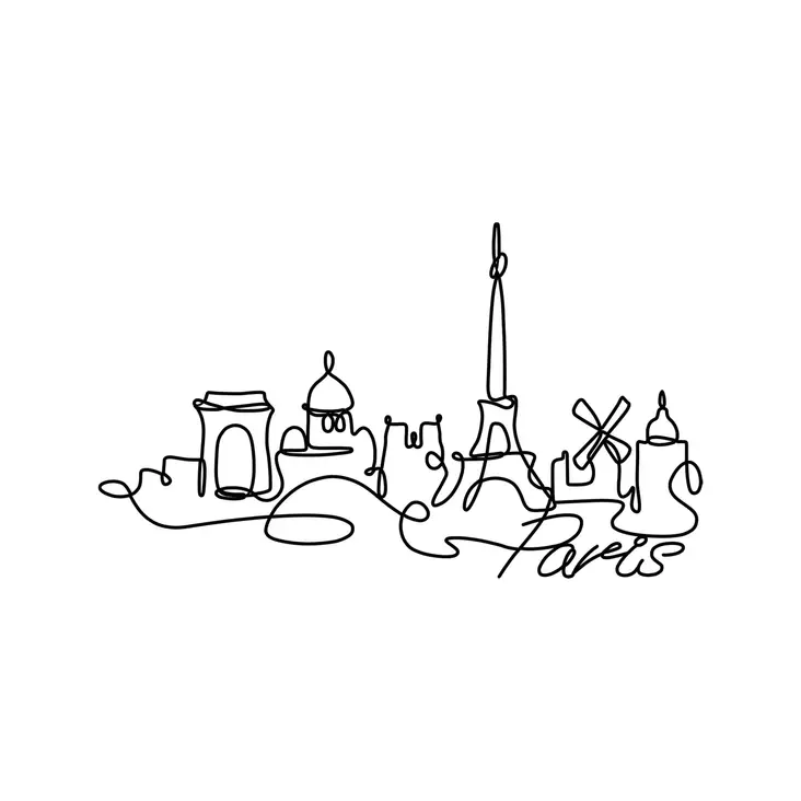 Dekorativ väggdekoration i metall, svart, 120 x 69 x 1,5 cm, hållbar, lätt att montera - Dekorationer, prydnadsföremål - 8683342853033 - 1