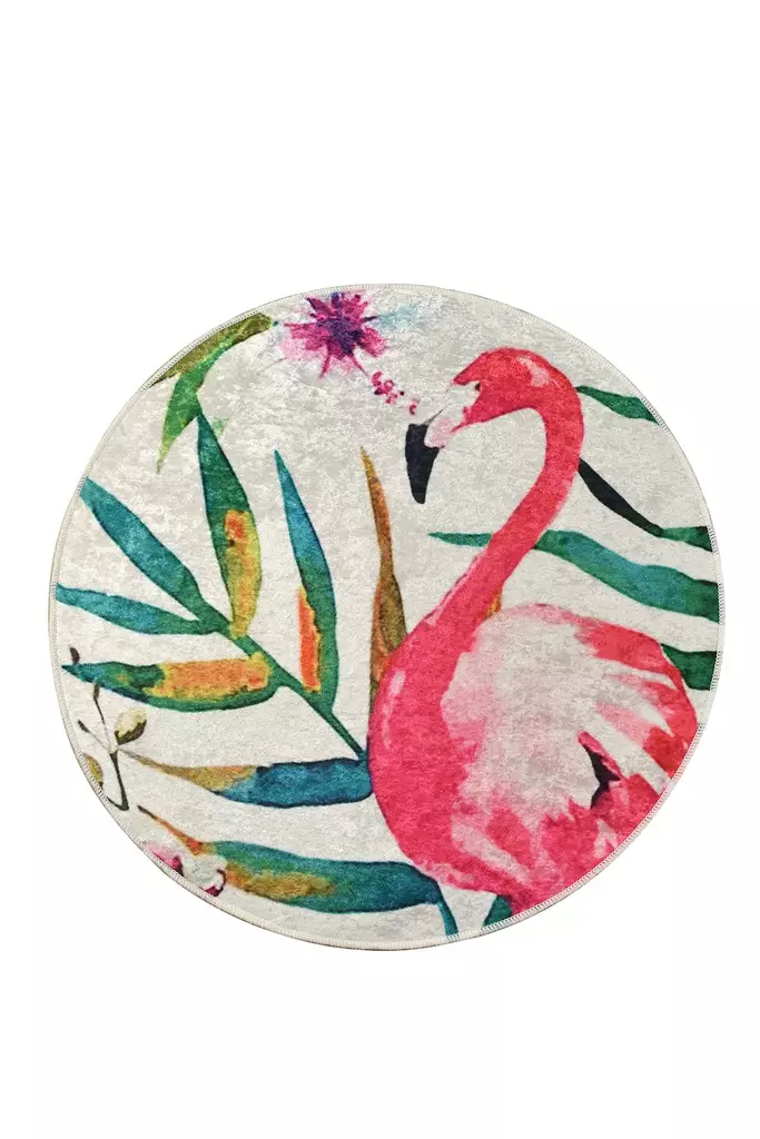 Badrumsmatta Mijölnir Flerfärgad 100% Polyester Antibakteriell Halkfri 140 cm - Badrumsmattor och våtrumsmattor - 8681875426663 - 1