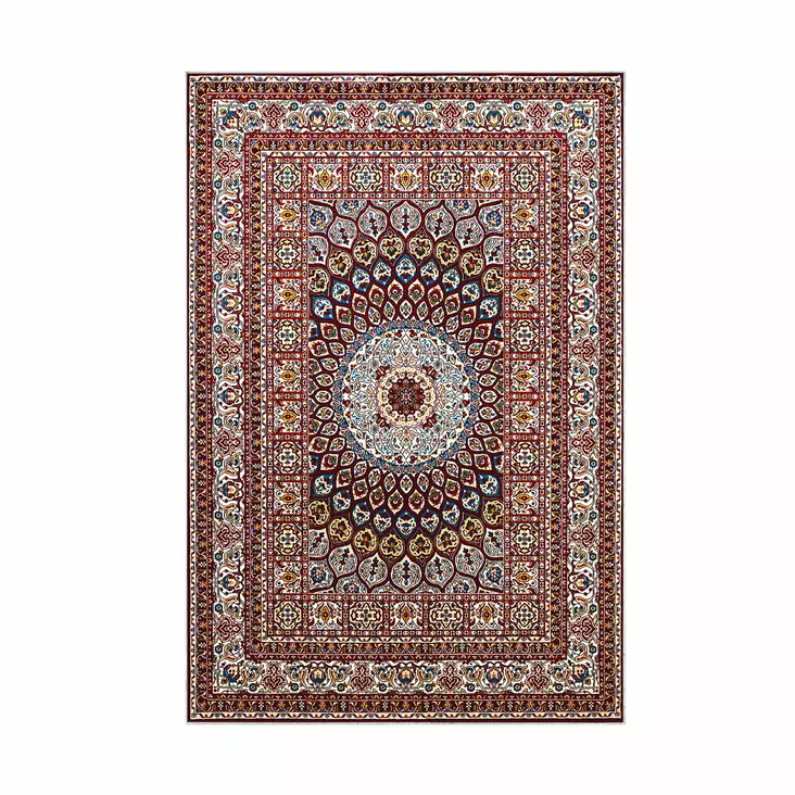 Badrumsmatta Set Mijölnir Flerfärgad 100% Polyester Halkfri Antibakteriell 50x60 cm & 60x100 cm - Badrumsmattor och våtrumsmattor - 8683342420433 - 1