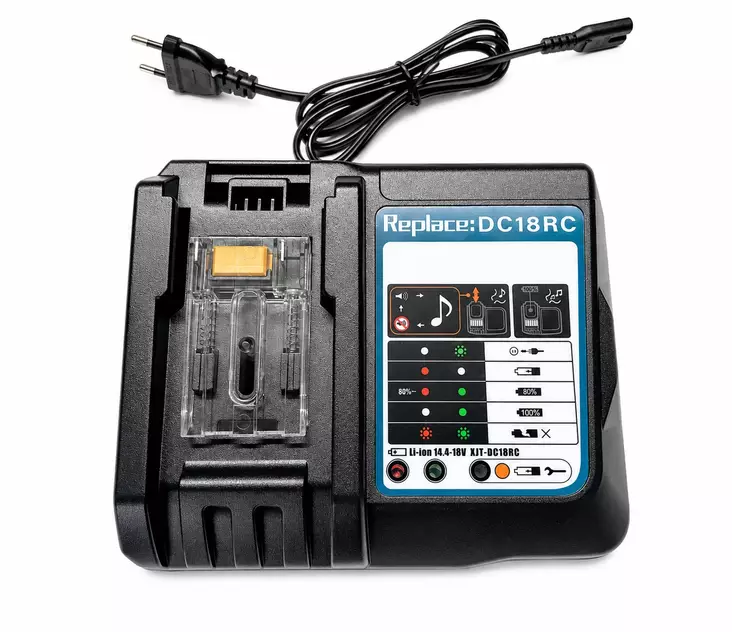 Batteriladdare 18V Jonköping - Makita 18V LXT kompatibel - Batterier och laddare - 6438168121253 - 1