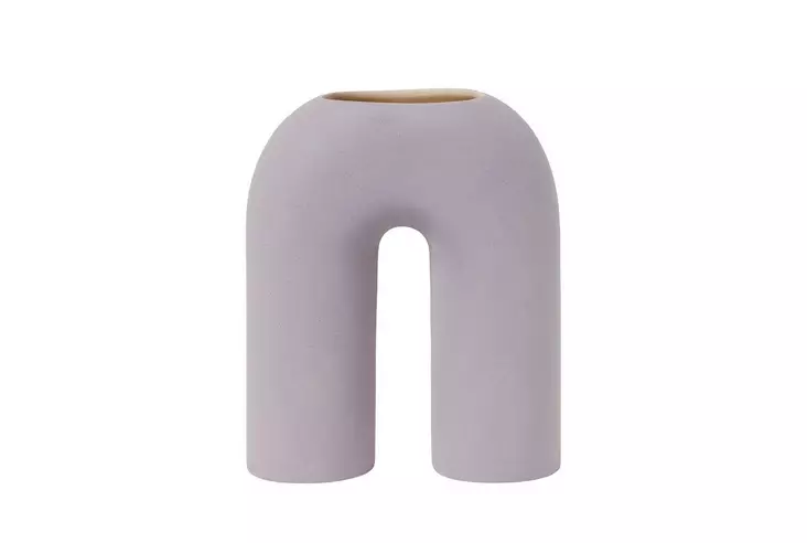 Vas Aberto Design CY0071 Lila Keramik 16x5x20 cm - Hängande blomkrukor och vaser - 8684282978633 - 1