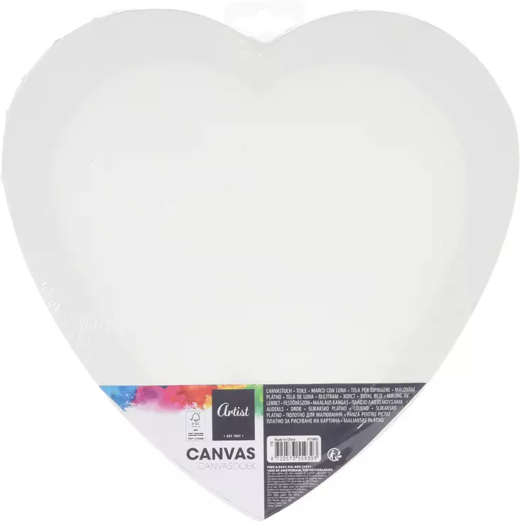 Maalauspohja kankaalle 29x29 cm - Målardukar och tavlor - 8720573559393 - 1