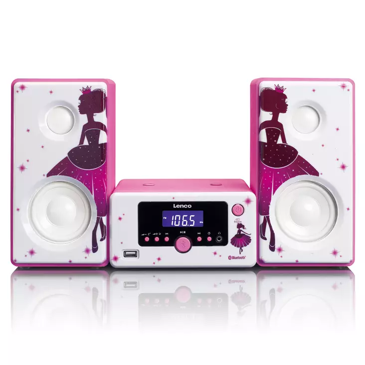 Micro set väckarklocka Bluetooth® FM-radio USB aux-in Princess - CD/DVD-spelare - 8711902038733 - 10