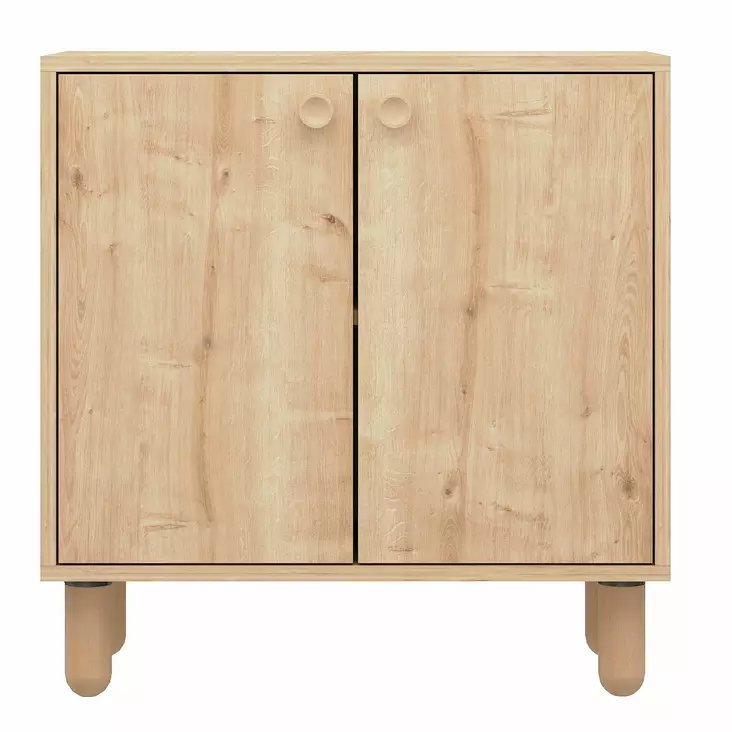 Förvaringsskåp Hanah Home Lina Safir Ek Spånskiva 72x73x36 cm - Skåp och byråer - 8684283800803 - 1