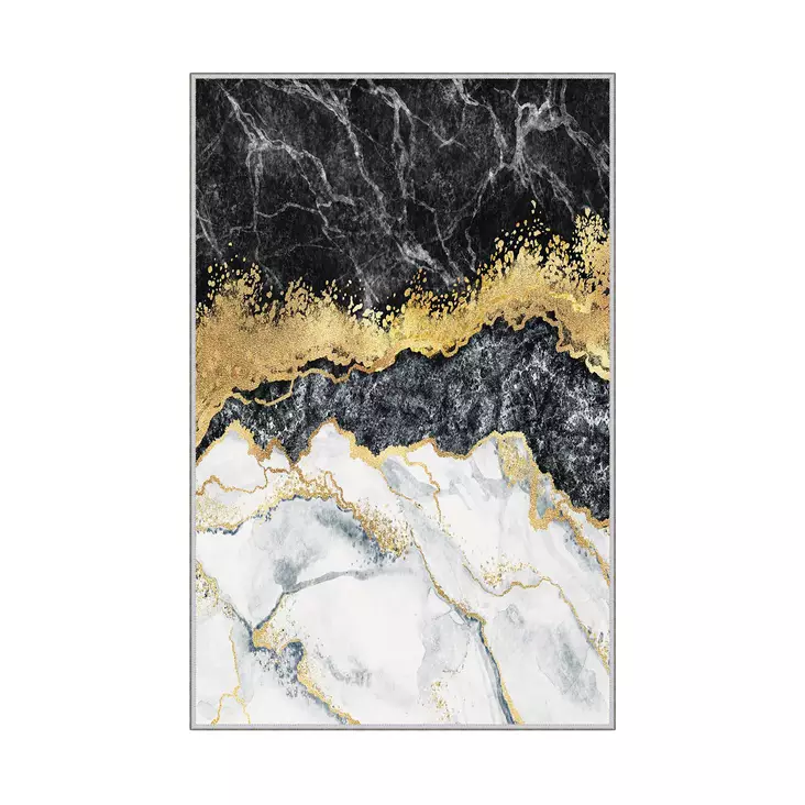 Gångmatta Conceptum Hmnt760 Flerfärgad Polyester 80x150 cm - Små mattor och gångmattor - 8682870590663 - 1