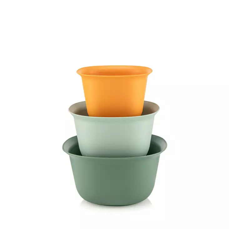 Skål Set Hermia Flerfärgad Plast 3 Delar - Serveringsfat - 8683742868453 - 1