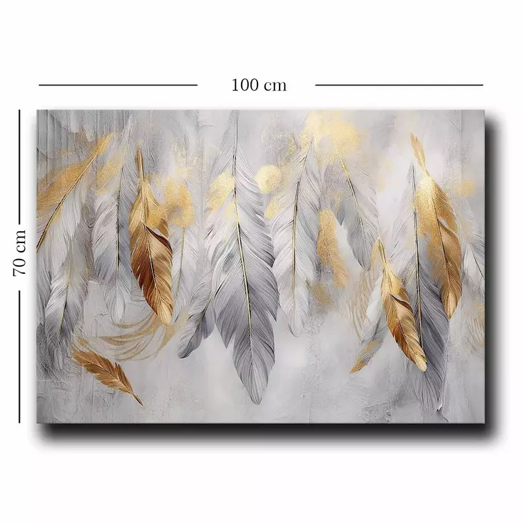 Canvastavla Wallity Flerfärgad Canvas 70x100 cm - Tavlor och ramar - 8684282626213 - 1