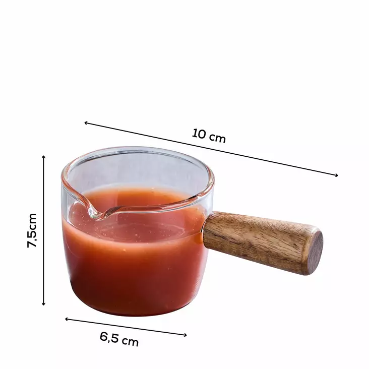 Såsskål Hermia Flerfärgad Glas 110 ml - Serveringsfat - 8684283915293 - 1