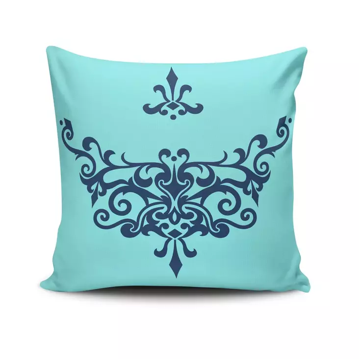Kuddfodral Aberto Design NKLF384 Flerfärgad Bomull Polyester 43x43 cm - Prydnadskuddar - 8681181739853 - 1