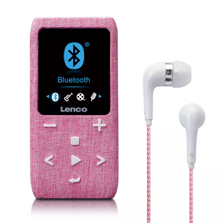 MP3/MP4-spelare med Bluetooth® 8 GB Micro SD-kort Rosa - Radioapparater - 8711902042693 - 10