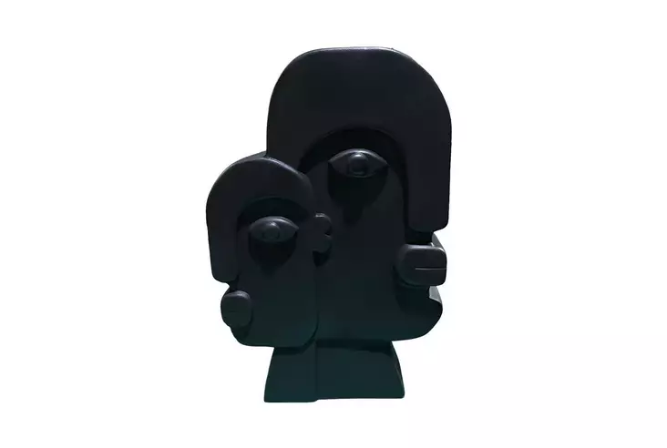 Vas Aberto Design CY0084 Svart Keramik 13x10x26 cm - Hängande blomkrukor och vaser - 8684282978763 - 1