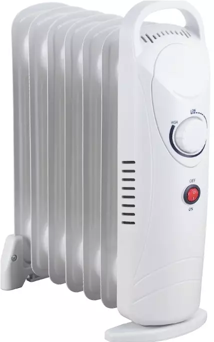 Nordland Oljefyllt element 500W - Kompakt (5 flänsar) - Värmefläktar och elradiatorer - 6438168121413 - 1