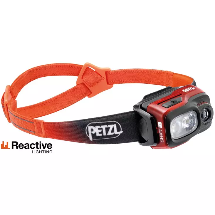 Otsalamppu SWIFT RL oranssi Petzl E095BB - Pannlampor - 3342540840973 - 1