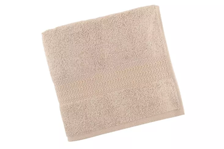 Tvätthandduk L'essentiel Beige 100% Bomull 30x50 cm - Handdukar - 8681181630853 - 1