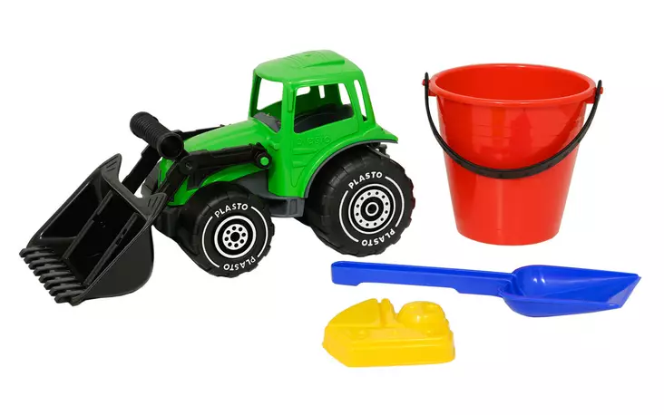 Plasto traktor och sandleksaker - Lekstugor och sandlådor - 6410310115143 - 1