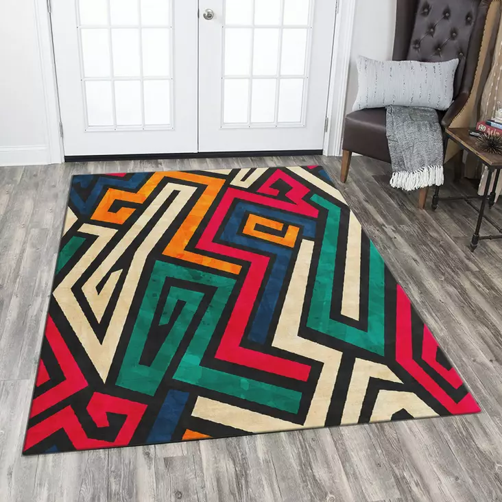 Matta Conceptum Csbrghl383 Flerfärgad Polyester 120x180 cm - Stora och medelstora mattor - 8682870689343 - 1