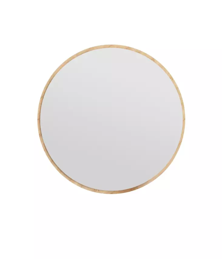 Spegel Hanah Home Ozze Natur Mdf 60x60x2,2 cm - Speglar - 8683743823093 - 1