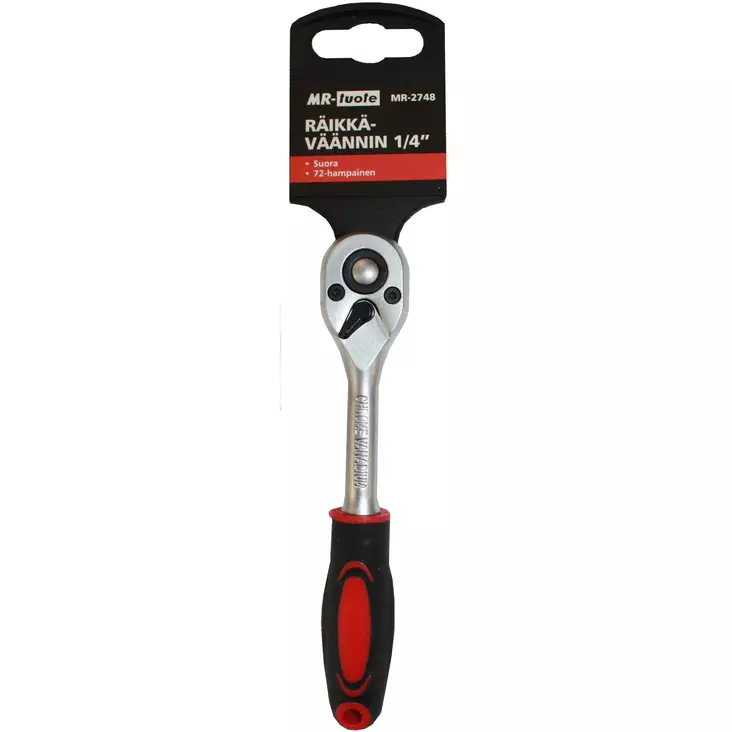 Spärrskaft 1/4", rak - Fastnycklar och vridverktyg - 6430074695583 - 1