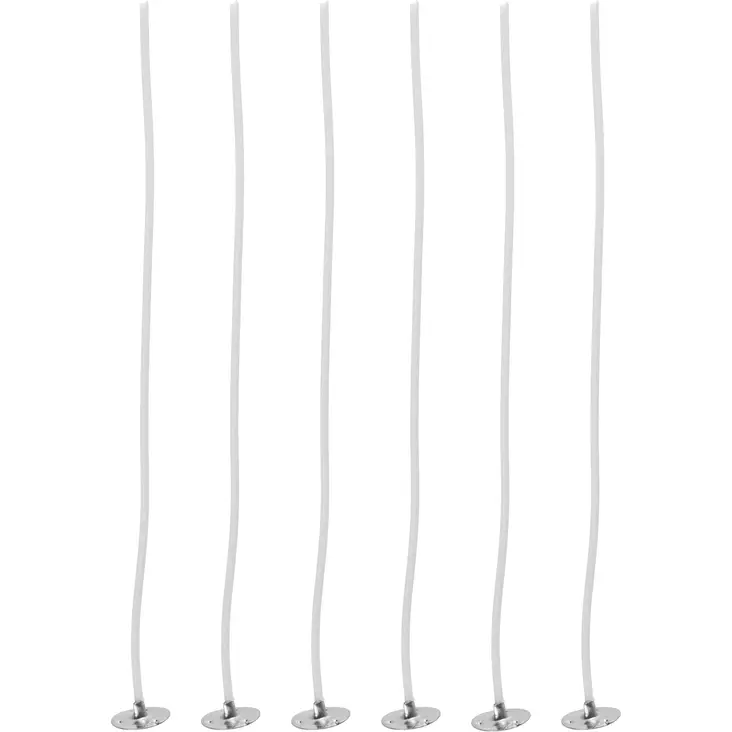 Sydänlanka kynttilään 15 cm 6 kpl - Ljus och lyktor - 6410416303093 - 1