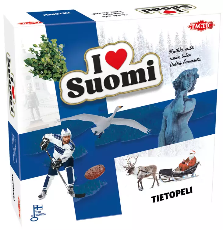 Tietopeli I love Suomi - Brädspel - 6416739607283 - 1