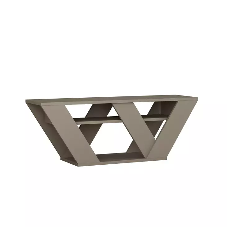 TV-bänk Hanah Home Pipralla Ljus Mocca Spånskiva 110x40x30 cm - TV-bänkar - 8681875101133 - 1