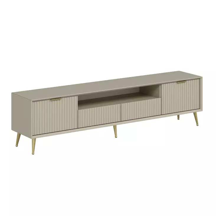 TV-bänk Hanah Home Luxe Sandsten Spånskiva 180x45x35 cm - TV-bänkar - 8684282991243 - 1