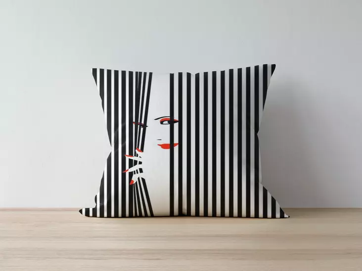 Kuddfodral Aberto Design A1058 Flerfärgad Polybomull 43x43 cm - Kuddar och täcken - 8682870194373 - 1