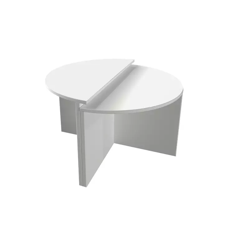 Soffbord Hanah Home Dolunay Vit Spånskiva 70x51,8x38 cm 70x47,5x35 cm - Soffbord - 8684282548553 - 1