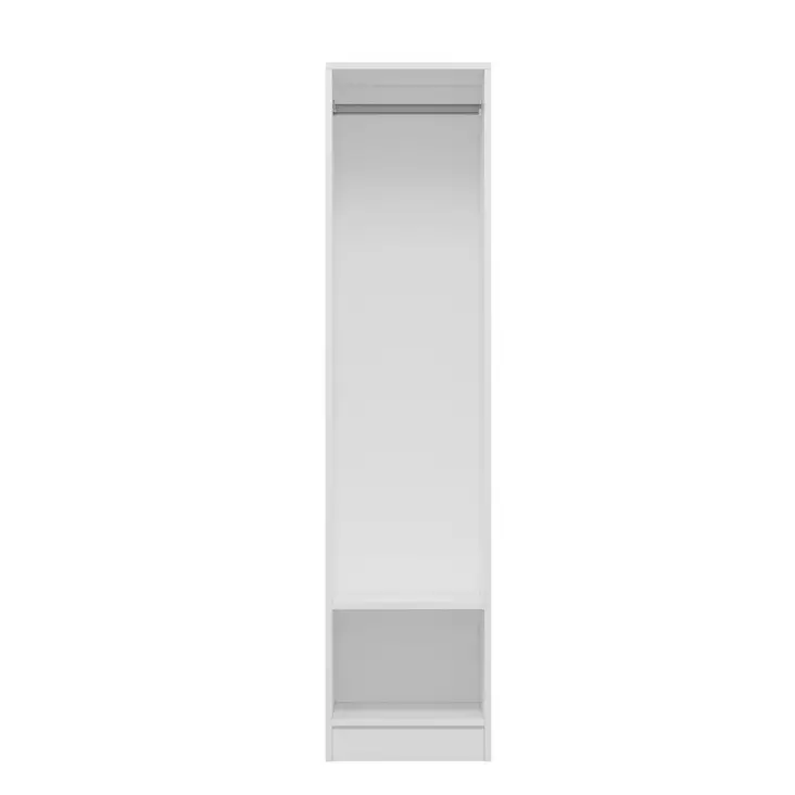 Garderob Hanah Home Kale 190 Vit Spånskiva 45x190x52 cm - Garderober - 8683742559153 - 1