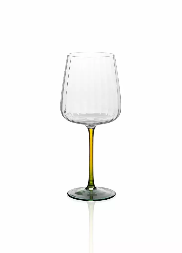 Glas Hermia Grön Glas 600 ml - Dricksglas - 8684283559183 - 1