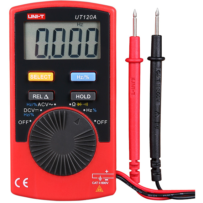 Yleismittari UT120A UNI-T - Multimetrar och testare - 6935750541203 - 1