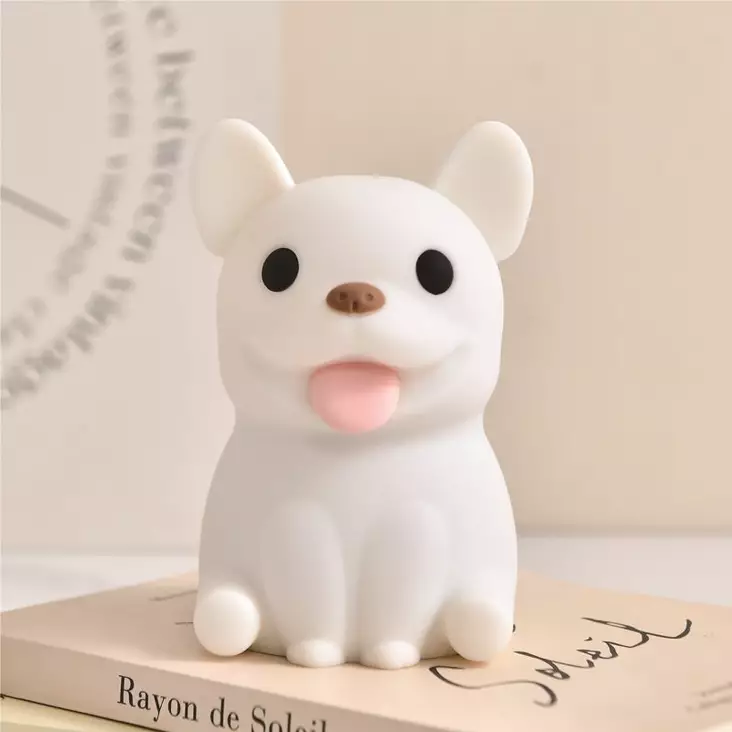 Uppladdningsbar nattlampa, hundsilikon - Golv- och bordslampor - 6438140407993 - 1