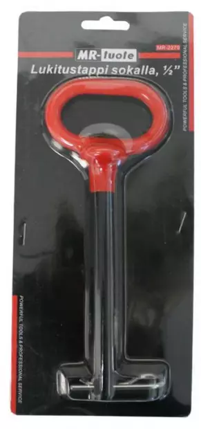 Lukitustappi sokalla 1/2 " - Andra släpvagnstillbehör - 6430074691134 - 2