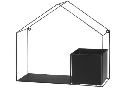 Metallitalo purkilla 38 cm 4Living - Dekorationer, prydnadsföremål - 6410416032504 - 1