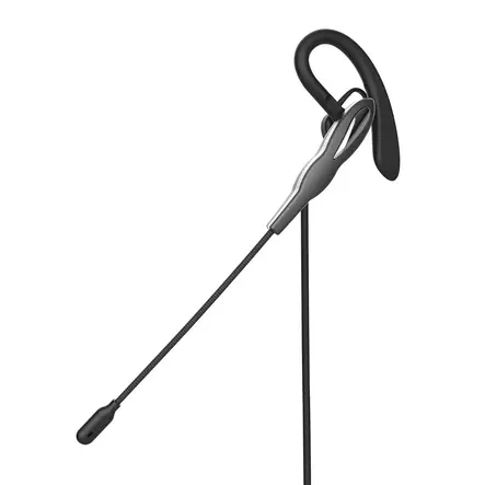PC headset | In-Ear | Mono | USB Type-A / USB Type-C | Vikbara Mikrofon | Grå / Svart - Nedis produkter - 5412810451104 - 1