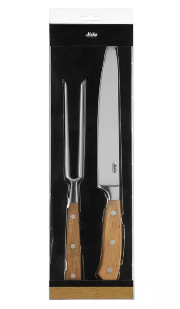 Paistiveitsi ja -haarukka Maku-pakkaus - Bestick och serveringsredskap - 6410413098954 - 2