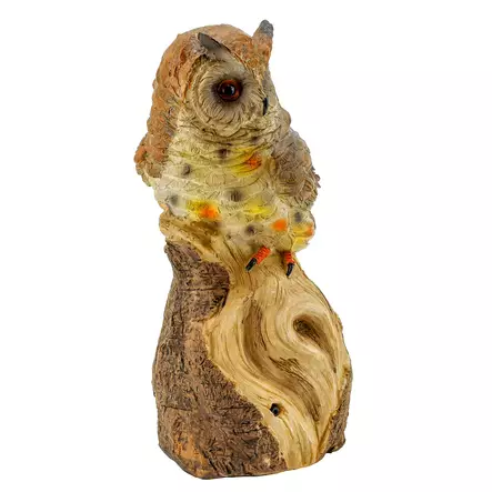Uggla med ljud 22 cm - Trädgårdsdekorationer - 6438168090474 - 2