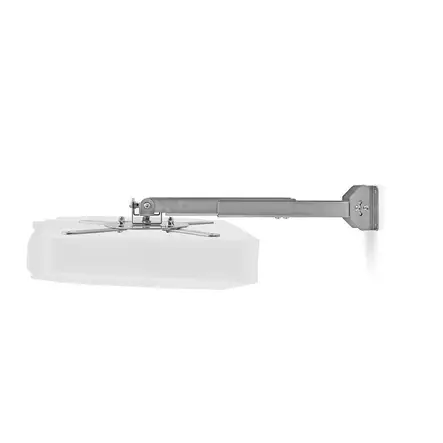 Projektor Fäste | Fullständigt justerbar | 10 kg | Roterbar | Går att tilta | Stål | Silver - Projektorfästen - 5412810274284 - 1