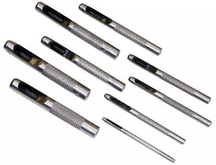 Hålpipor 2,5-10 mm 9 st - Handverktyg - 8714892620094 - 2