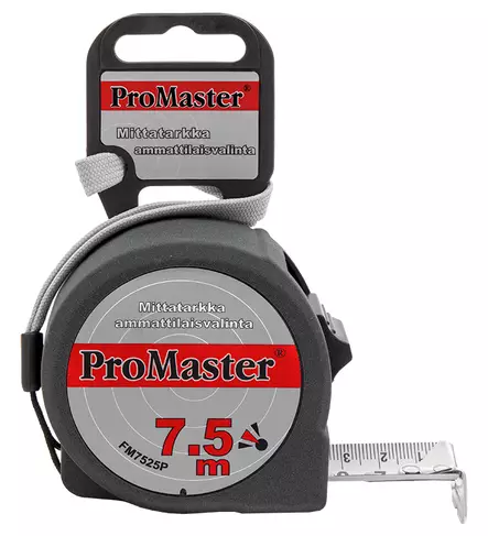 Måttband 7,5m x 25mm - Mått och vattenpass - 6420286016634 - 1