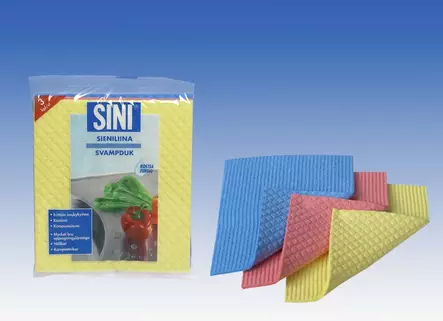 Sieniliina kostea 3 kpl SINI - Städredskap - 6423800034794 - 1