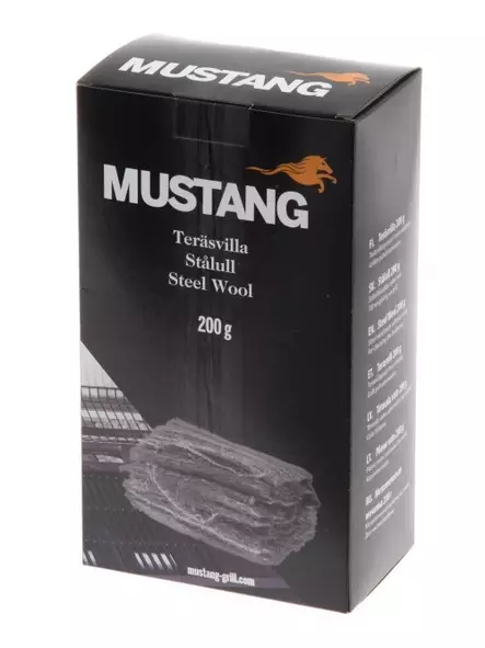 Stålull Mustang 200g - Grilltillbehör - 6410412751294 - 1