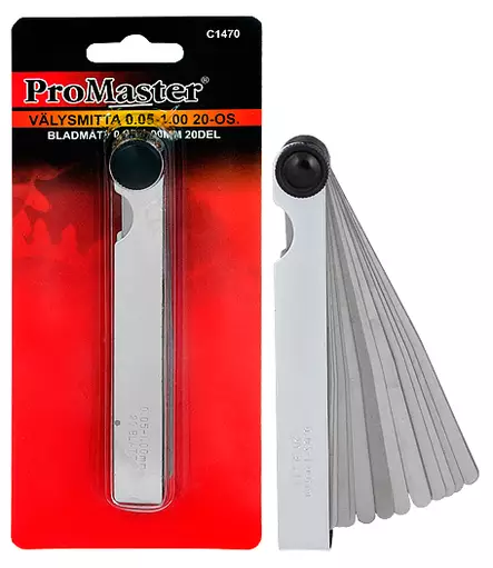 Bladmått 0.05-1.00 20 delar - Andra handverktyg - 6420286814704 - 1